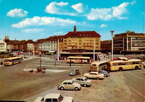 AK / Ansichtskarte Solingen Graf Wilhelm Platz Bushaltestelle Solingen