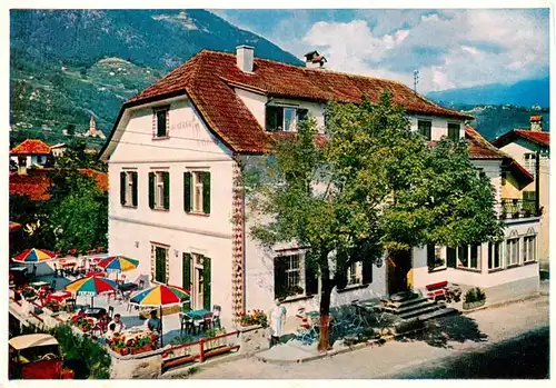 AK / Ansichtskarte Algund_Merano_Suedtirol_IT Gasthof zum Hirschen 