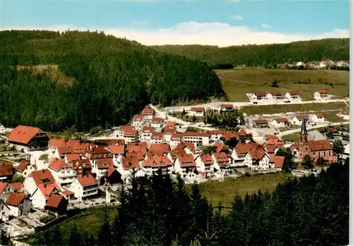 AK / Ansichtskarte Tennenbronn Panorama Hoehenluftkurort im Schwarzwald Tennenbronn