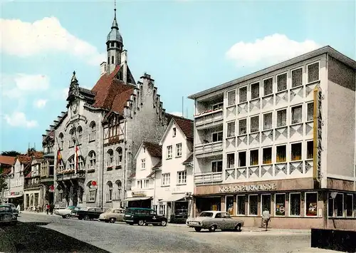 AK / Ansichtskarte Grossalmerode Partie am Rathaus Grossalmerode
