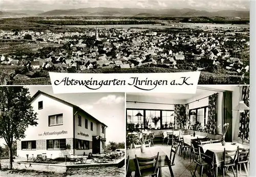 AK / Ansichtskarte Ihringen_Kaiserstuhl Panorama Gasthaus zum Abtsweingarten 