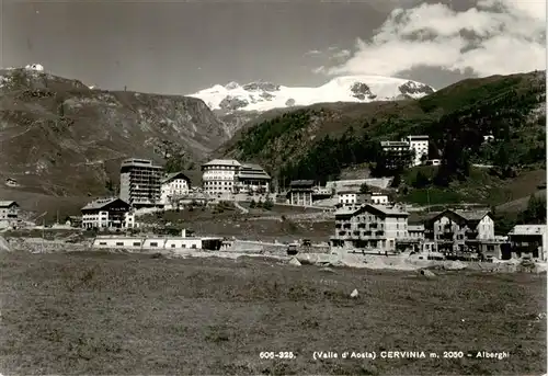 AK / Ansichtskarte Cervinia_Aosta Alberghi Cervinia_Aosta