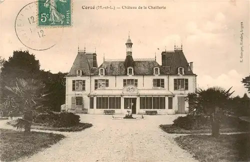AK / Ansichtskarte  Corze_49_Maine-et-Loire Château de la Chaillerie