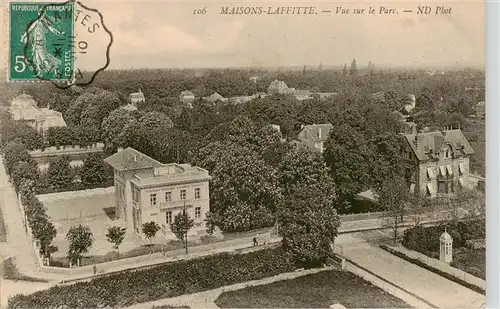 AK / Ansichtskarte  Maisons-Laffitte_78_Yvelines Vue sur le parc