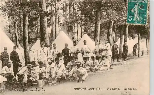 AK / Ansichtskarte  Maisons-Laffitte_78_Yvelines Au camp la soupe