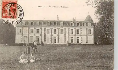 AK / Ansichtskarte  Breau_77_Seine-et-Marne Facade du Château