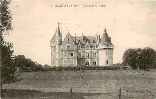 AK / Ansichtskarte  Marcenat_03_Allier Chateau du Lonzat