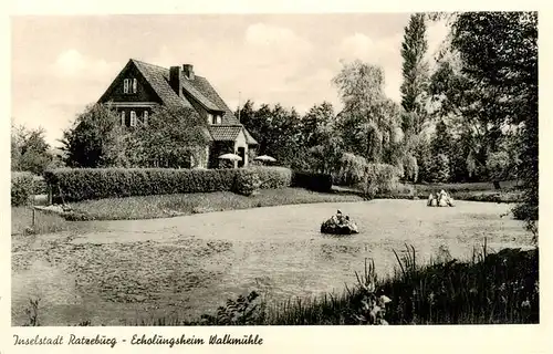 AK / Ansichtskarte  Ratzeburg Erholungsheim Walkmuehle