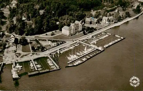 AK / Ansichtskarte  Kiel Olympiahafen Fliegeraufnahme