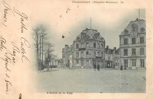 AK / Ansichtskarte  Chaumont_52_Haute-Marne Entree de la Ville