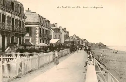 AK / Ansichtskarte  St-Aubin_14-sur-Mer Boulevard Guynemer