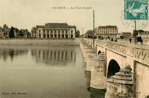 AK / Ansichtskarte  Saumur_49_Maine-et-Loire Le Pont Cessart
