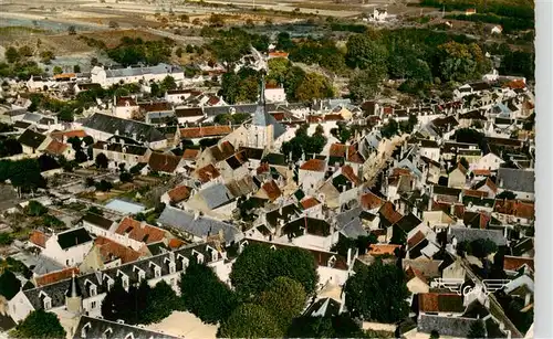 AK / Ansichtskarte  Onzain_41_Loir-et-Cher Vue generale aerienne College Moderne