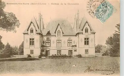 AK / Ansichtskarte  Montreuil-sur-Maine_49_Maine-et-Loire Chateau de la Chauaniere