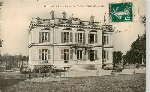 AK / Ansichtskarte  Septeuil_78_Yvelines Le Chateau Saint Corentin