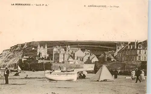 AK / Ansichtskarte  Arromanches-les-Bains_14_Calvados La Plage