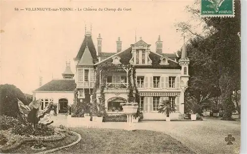 AK / Ansichtskarte  Villeneuve-sur-Yonne_89 Le Chateau du Champ du Guet