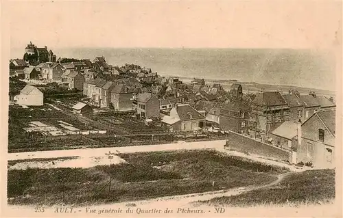 AK / Ansichtskarte  Ault_80_Somme Vue generale du Quartier des Pecheurs