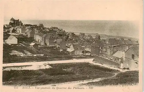 AK / Ansichtskarte  Ault_80_Somme Vue generale du Quartier des Pecheurs