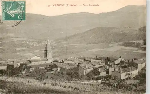 AK / Ansichtskarte  Vanosc_07_Ardeche Vue Generale