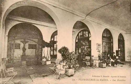 AK / Ansichtskarte  Plombieres-les-Bains_88_Vosges Les Buvettes