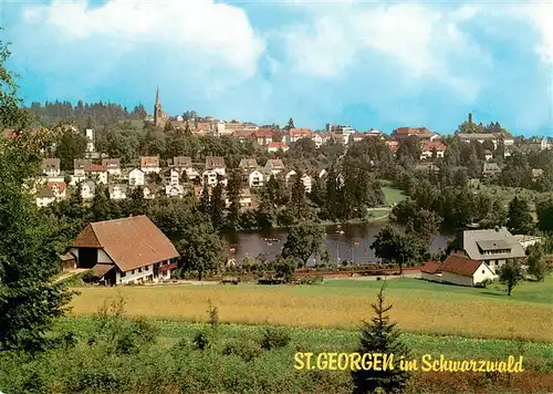 AK / Ansichtskarte 73938245 St_Georgen__Schwarzwald Stadtansicht