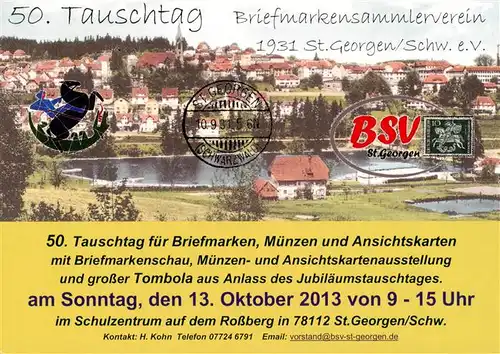 AK / Ansichtskarte 73938246 St_Georgen__Schwarzwald Stadtansicht