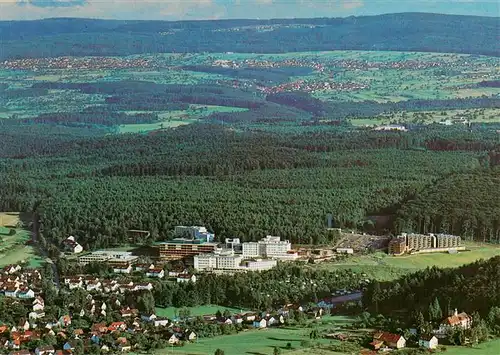 AK / Ansichtskarte 73938265 Langensteinbach_Karlsbad_Karlsruhe_BW Fliegeraufnahme mit Suedwestdeutsches Reha Krankenhaus