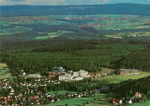 AK / Ansichtskarte 73938266 Langensteinbach_Karlsbad_Karlsruhe_BW Fliegeraufnahme mit Suedwestdeutsches Reha Krankenhaus