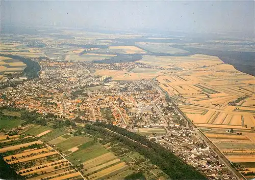 AK / Ansichtskarte  Hochstetten_Linkenheim-Hochstetten Fliegeraufnahme