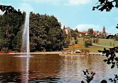 AK / Ansichtskarte  Waldbronn_Albtal Kurpark Fontaene