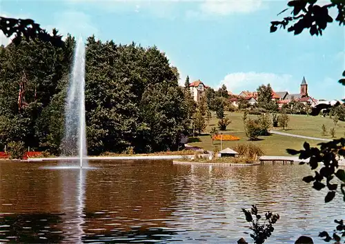 AK / Ansichtskarte  Waldbronn_Albtal Kurpark Fontaene