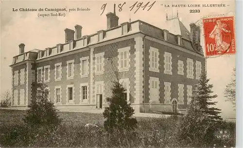 AK / Ansichtskarte  Cumignat_Chateau_Brioude_43_Haute-Loire Le Chateau de Cumignat pres Brionde