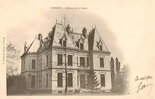 AK / Ansichtskarte  Cuisery_71_Saone-et-Loire Chateau de la Motte