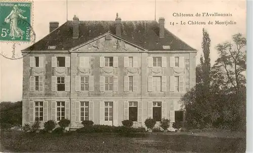 AK / Ansichtskarte  Montjalin_Sauvigny-le-Bois_89_Yonne Chateau de Montjalin