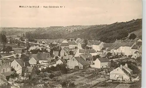 AK / Ansichtskarte  Mailly-la-Ville_89_Yonne Vue generale