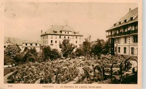 AK / Ansichtskarte  Trois_Epis_Haut_Rhin_Elsass La Roserie de lHotel Notre Dame