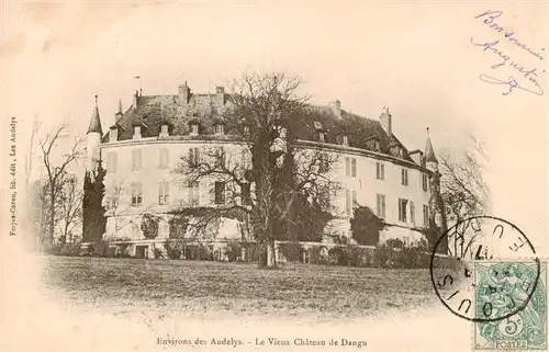 AK / Ansichtskarte  Andelys_Les_27_Eure Le Vieux Chateau de Dangu