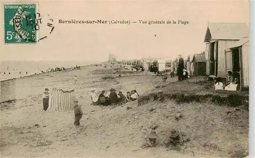 AK / Ansichtskarte  Bernieres_-sur-Mer_14_Calvados Vue generale de la Plage