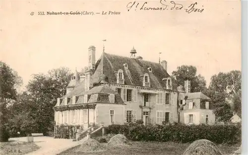 AK / Ansichtskarte  Nohant-en-Gout_18_Cher Le Preau