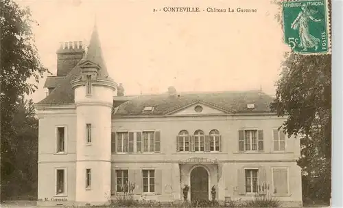 AK / Ansichtskarte  Conteville_27_Eure Chateau La Garenne