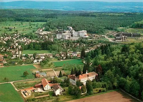 AK / Ansichtskarte  Langensteinbach_Karlsbad_Karlsruhe_BW Bibelheim Bethanien Fliegeraufnahme