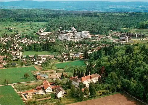 AK / Ansichtskarte  Langensteinbach_Karlsbad_Karlsruhe_BW Bibelheim Bethanien Fliegeraufnahme