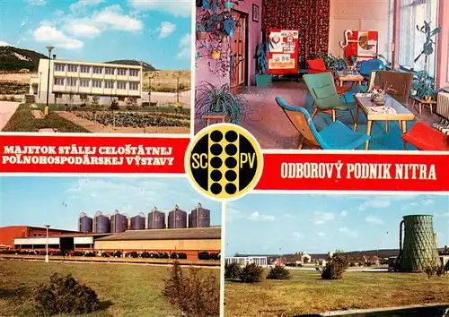 AK / Ansichtskarte  Nitra_Slovakia Kulturna miestnosi Pohlad na pinomechanizovanu farmu dojnic Janikovce Mikov Dvor