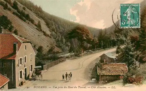 AK / Ansichtskarte  Bussang_88_Vosges Vue prise du Haut du Tunnel Cote Alsacien