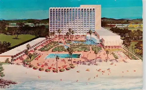 AK / Ansichtskarte  San_Juan__Puerto_Rico Hotel of the Caribbean Illustration