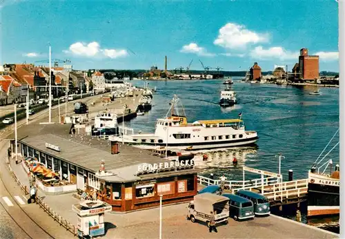 AK / Ansichtskarte  Flensburg__Schleswig-Holstein Foerdebruecke