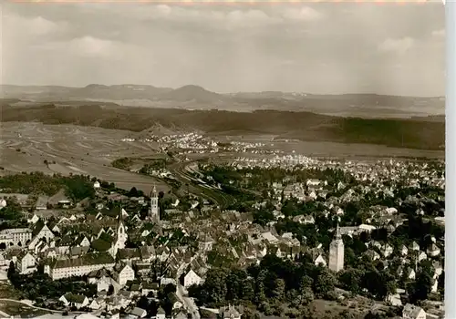 AK / Ansichtskarte  Rottweil_Neckar Panorama mit Schwaebischer Alb