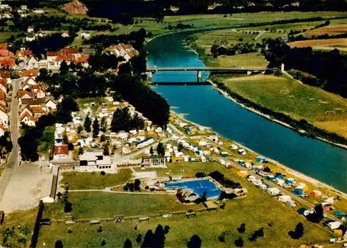 AK / Ansichtskarte  Gieselwerder Campingplatz an der Weser Oberweserbergland