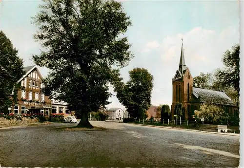 AK / Ansichtskarte  Hagen__Westfalen Hotel Pension Auf dem Keller Kirche